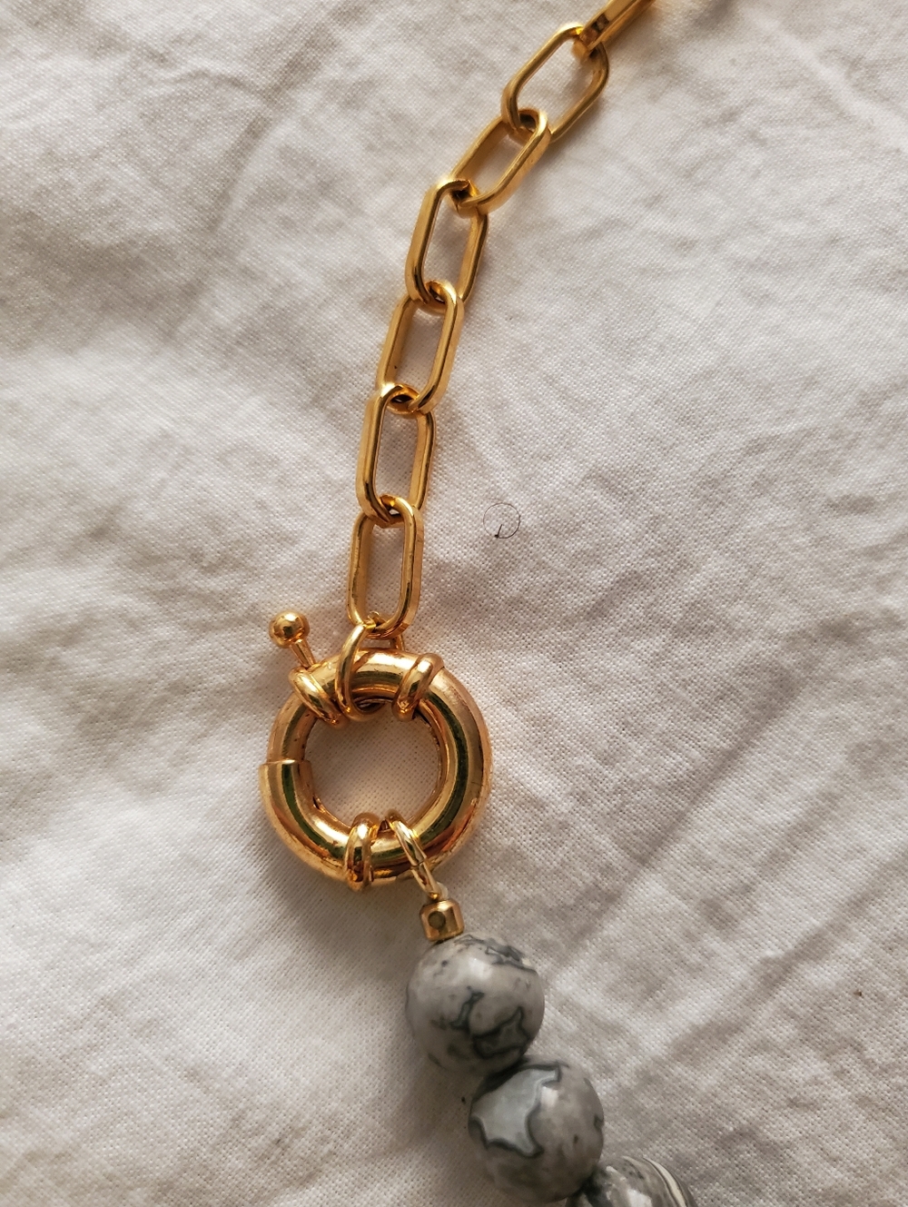 Anthropologie Natural Stone Necklace - Picture 4 of 6